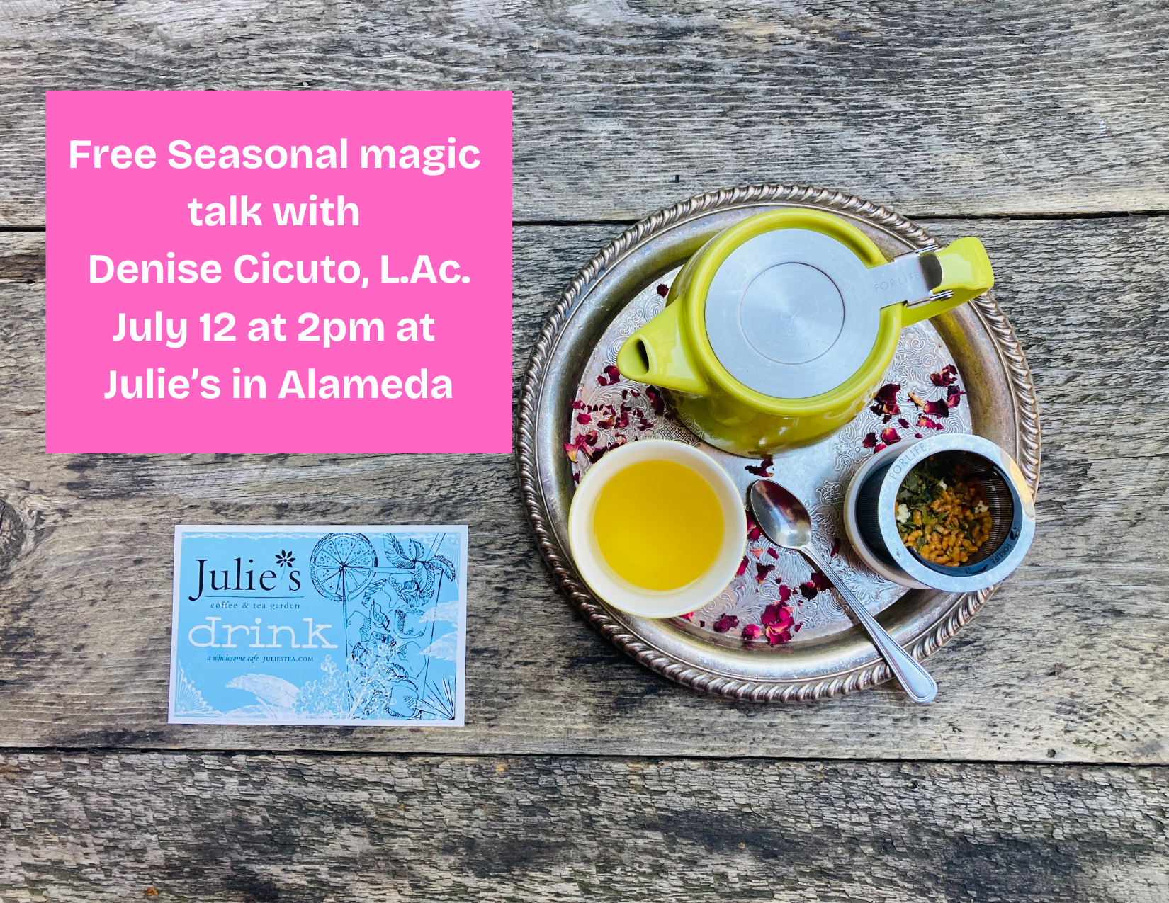 Free Seasonal Magic talk