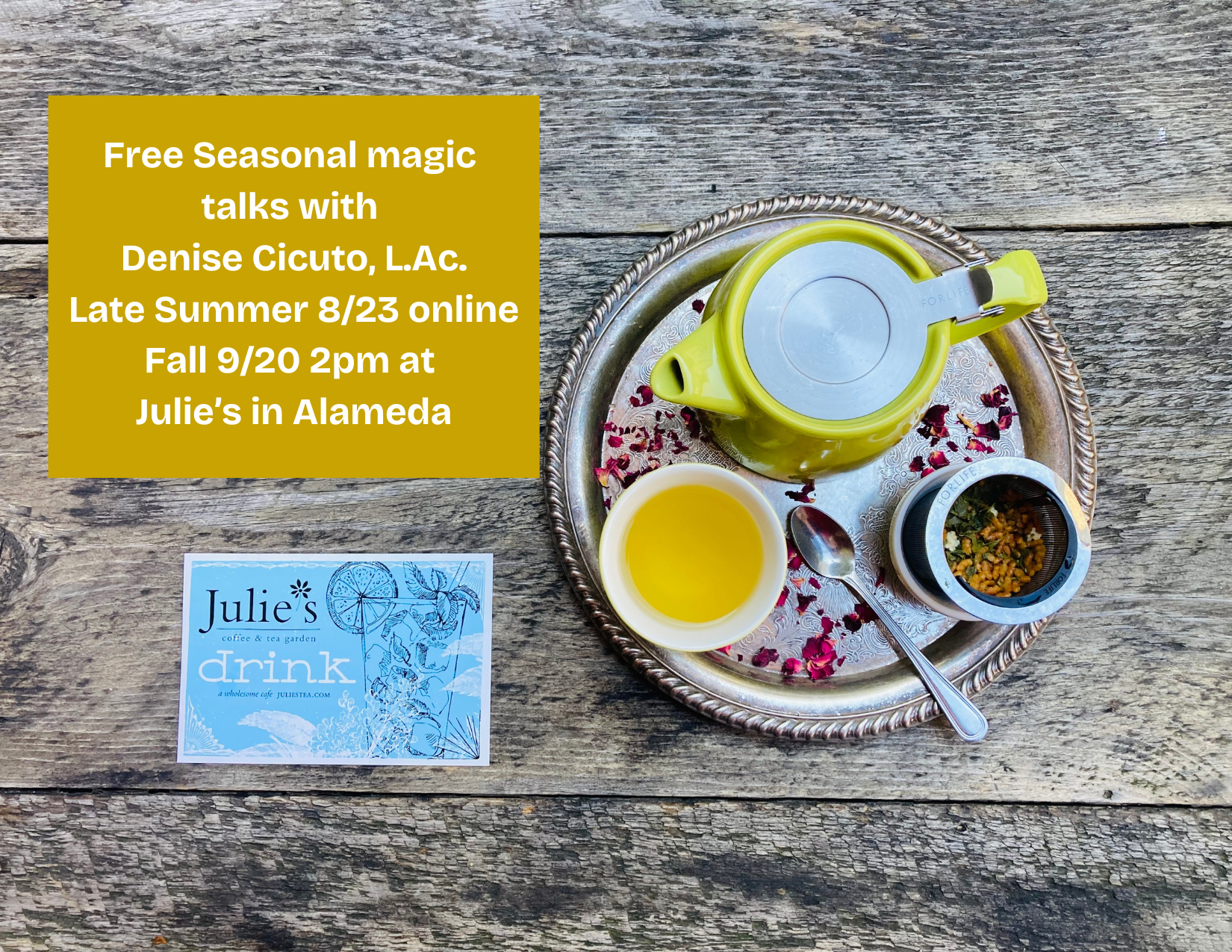Free Seasonal Magic talk