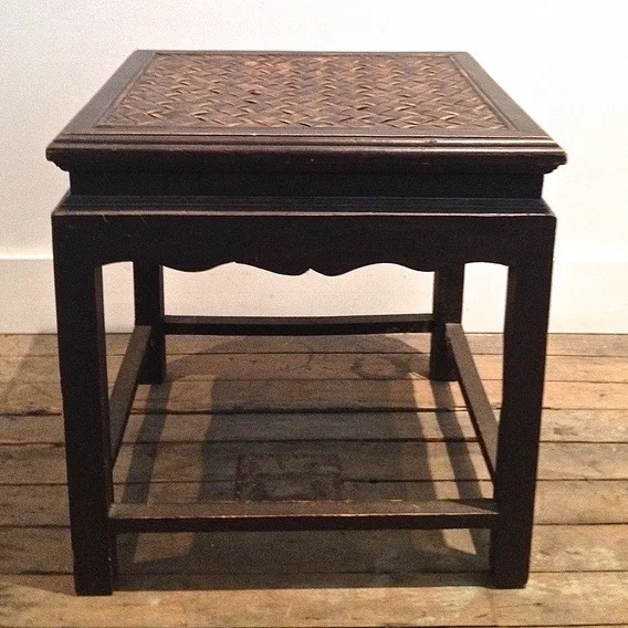 Drinks table — goes anywhere! 20x20x20.5inH. $135