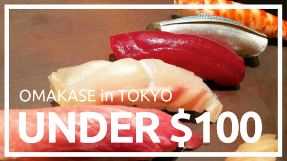 Best 5 Omakase Sushi Restaurants Under 100 In Tokyo Tokyo Zebra