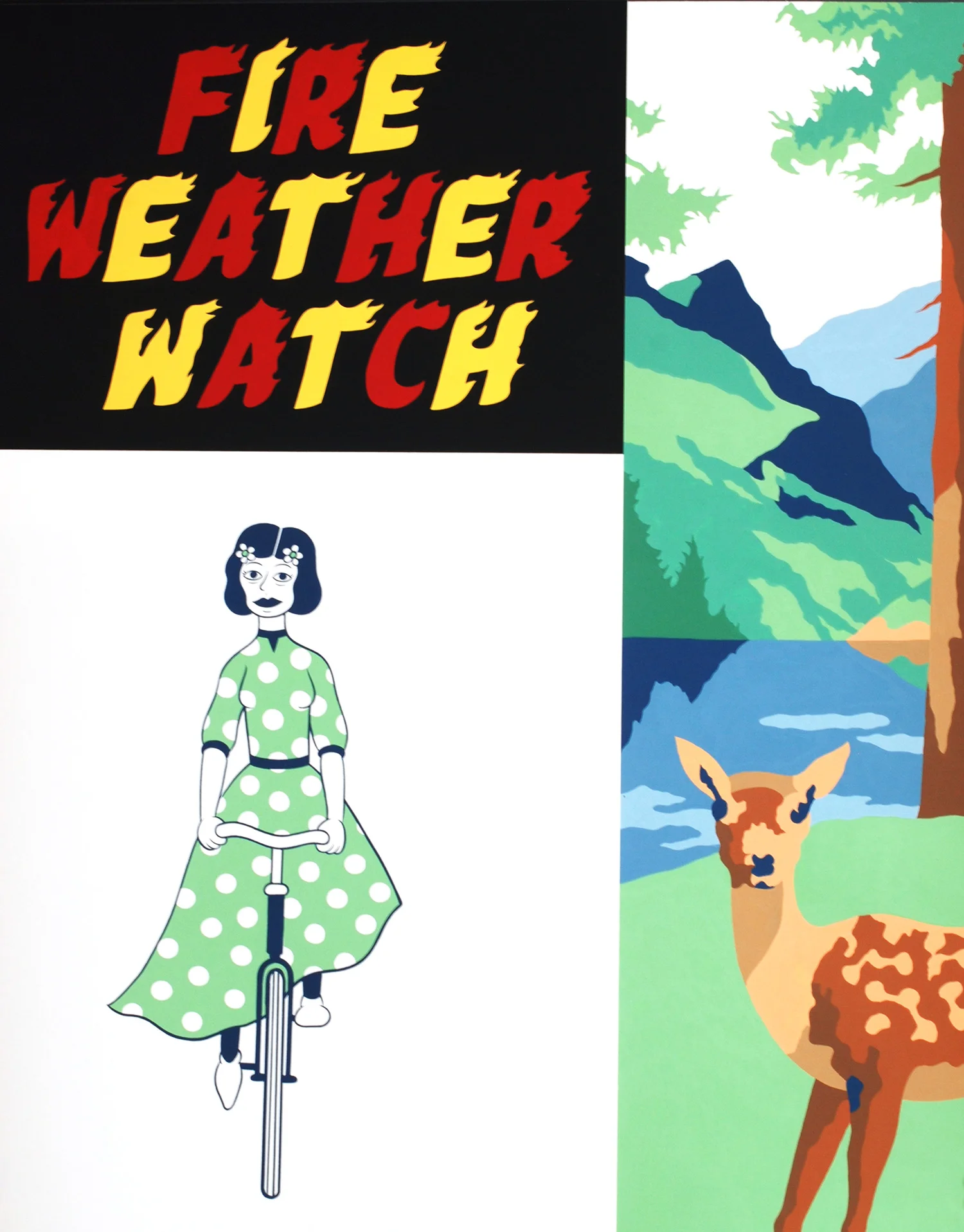 Fire Weather Watch, 21 X 16 in