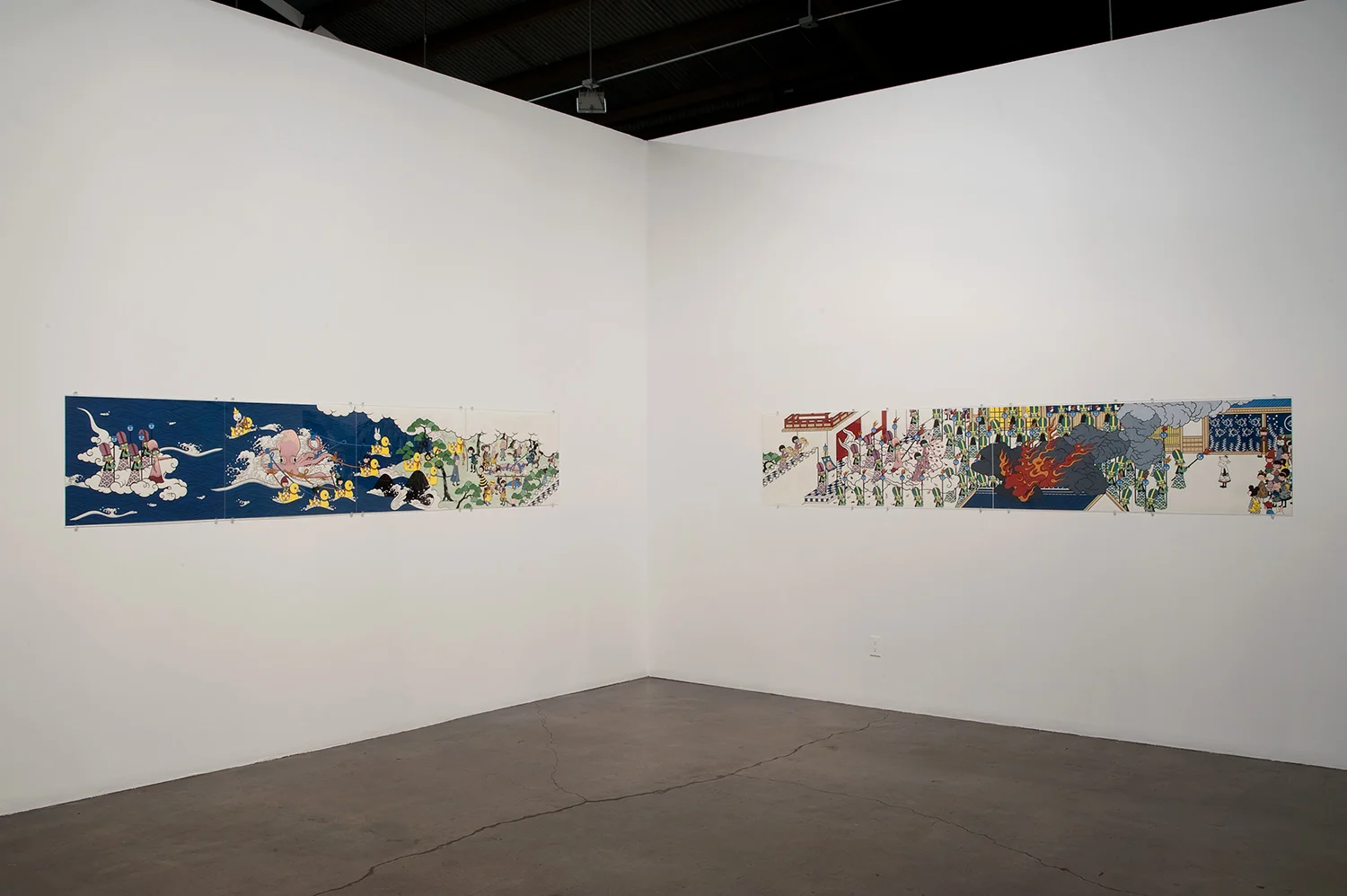 Installation at Richard Heller gallery, Santa Monica, CA. Photo curtesy of Alan Shaffer.