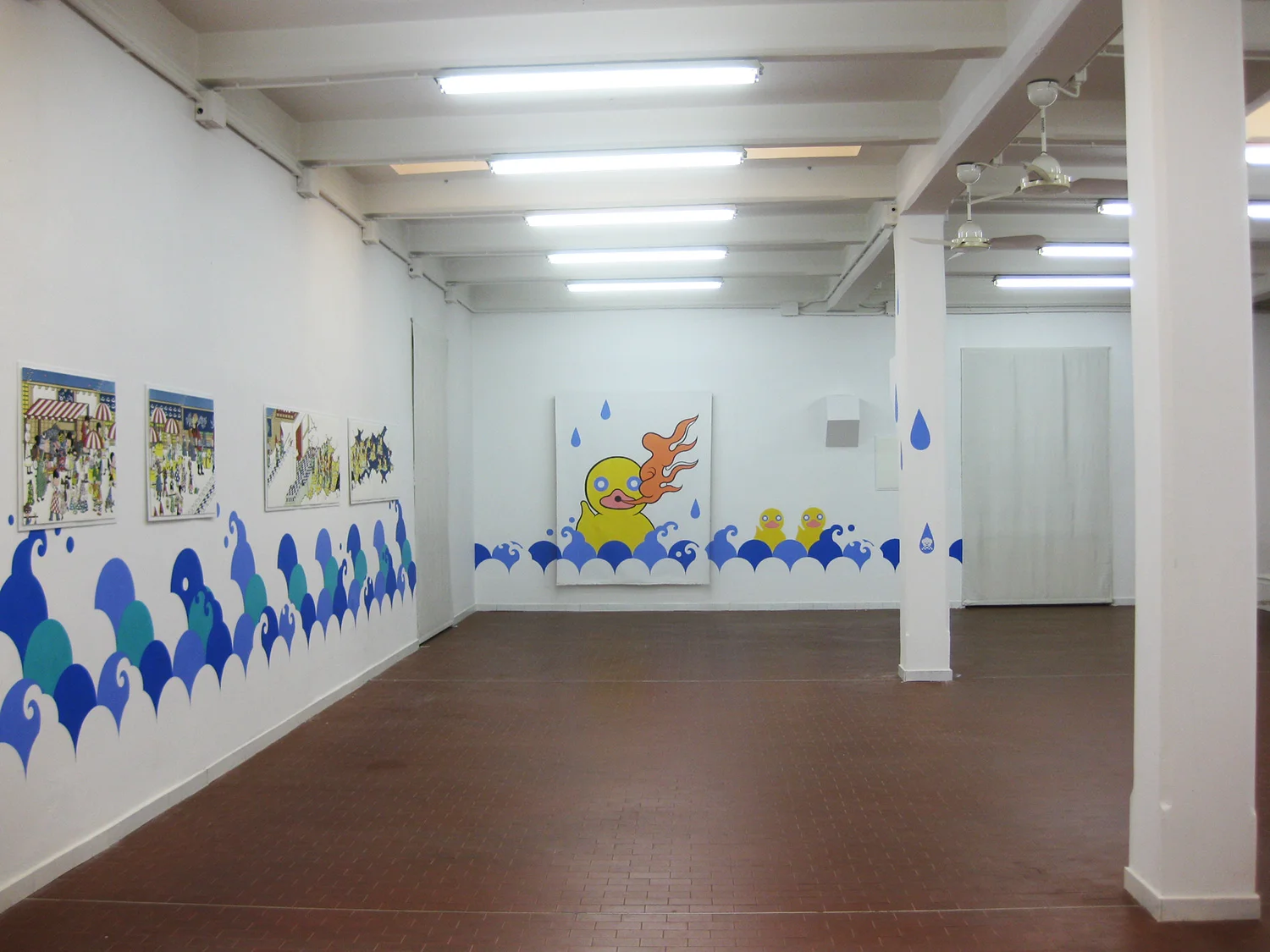 Installation at Massimo Carasi in Milan, Italy.