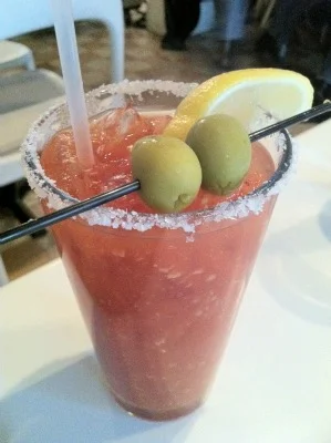 Jake's, Palm Springs.  Horseradish Assault.