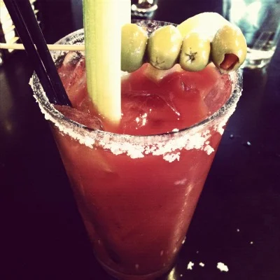 Sweet Betty's Bistro.  Bloody Betty, Bloody Bad.