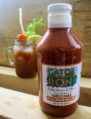 Gator Ron’s Divine Bloody Mary Mix.  A Perfect Morning Cocktail.
