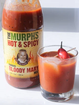 A Face, A Name, A Brand.  The Murph’s Hot & Spicy Famous Bloody Mary Mix.