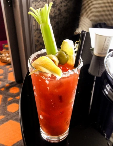 A Wedding Day Bloody Mary. Red Star Tavern via Hotel Monaco.