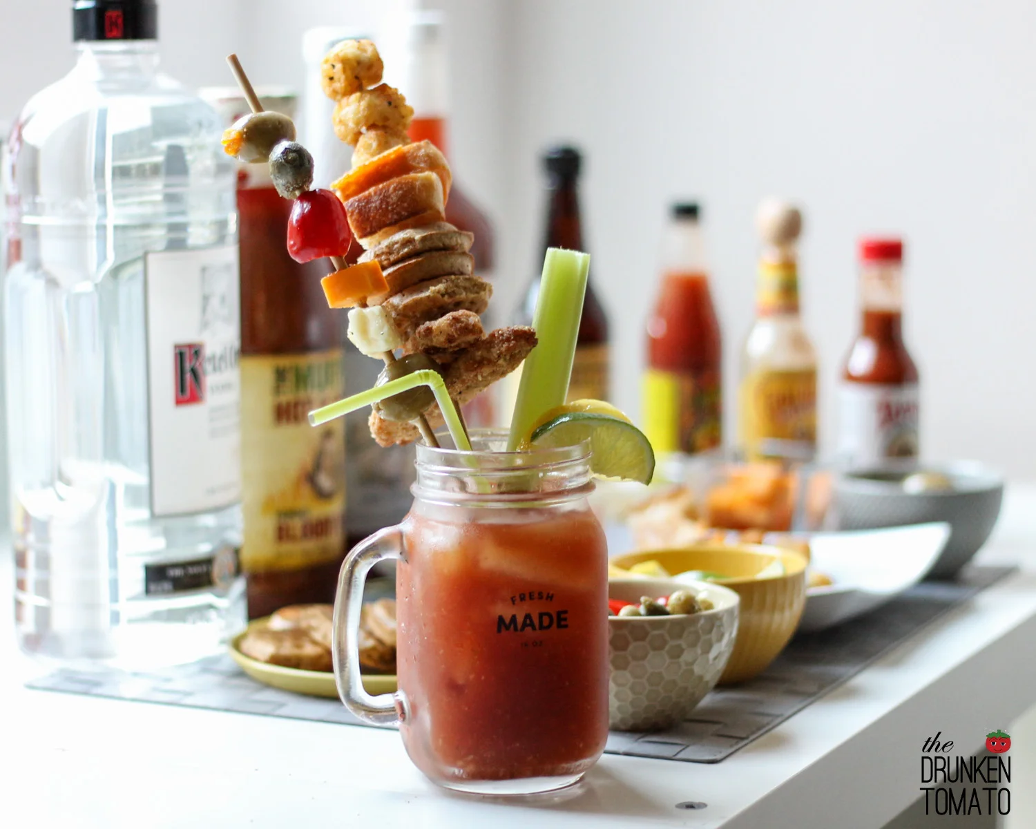 DIY - Super Sunday Bloody Mary Bar