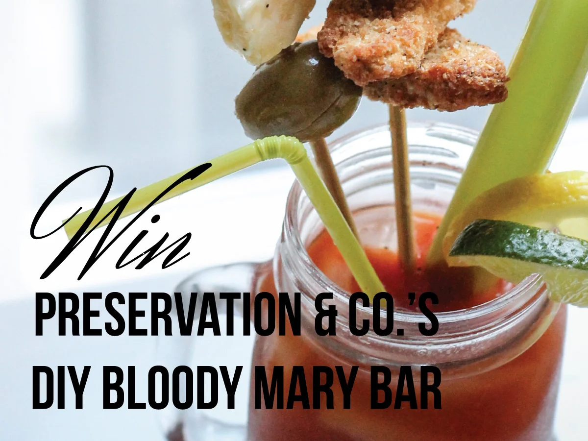 A DIY Bloody Mary Bar Giveaway from Preservation & Co.