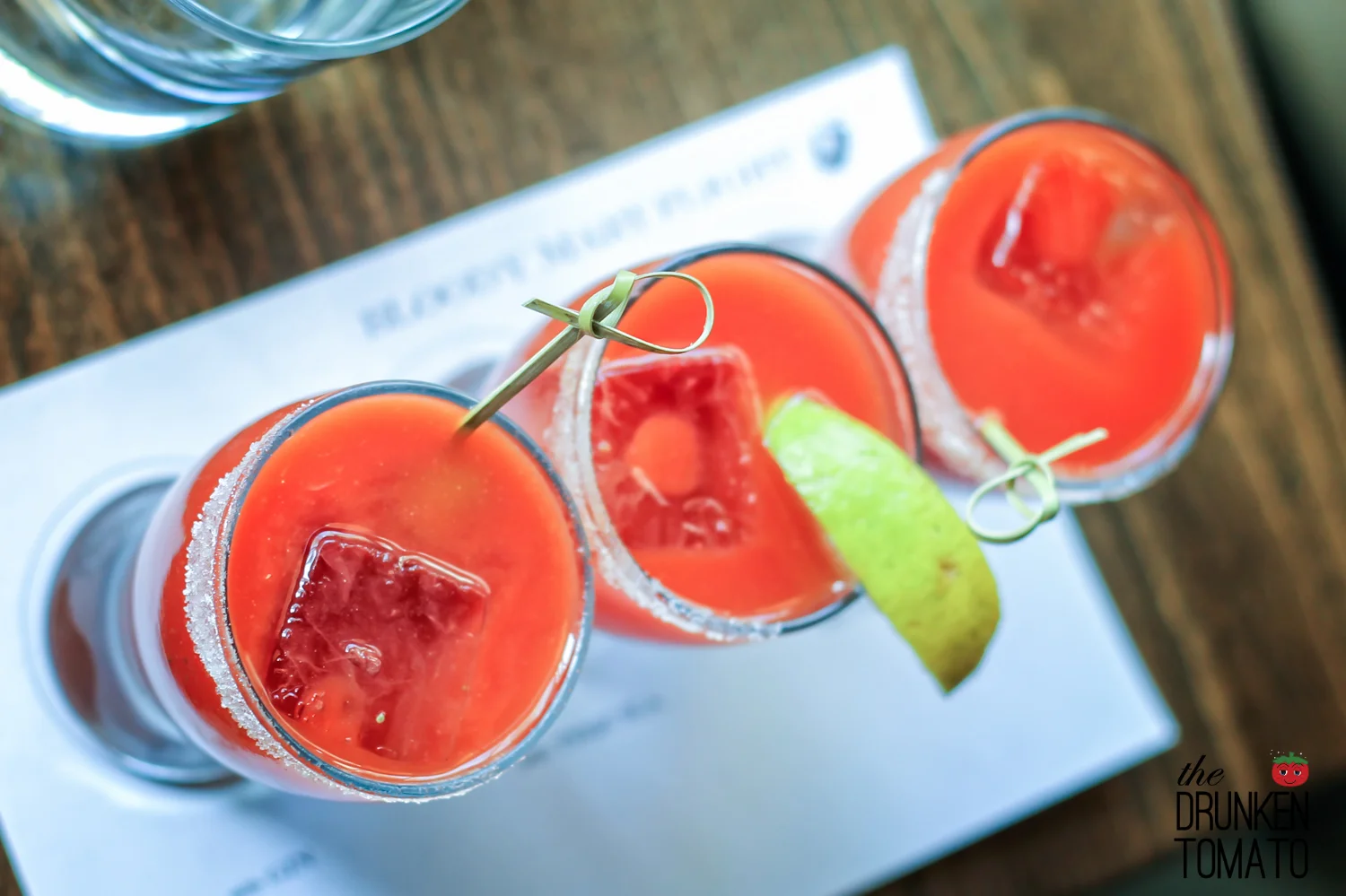 Capitol Cider - Seattle. Four Bloody Marys and a Side of French Toast.