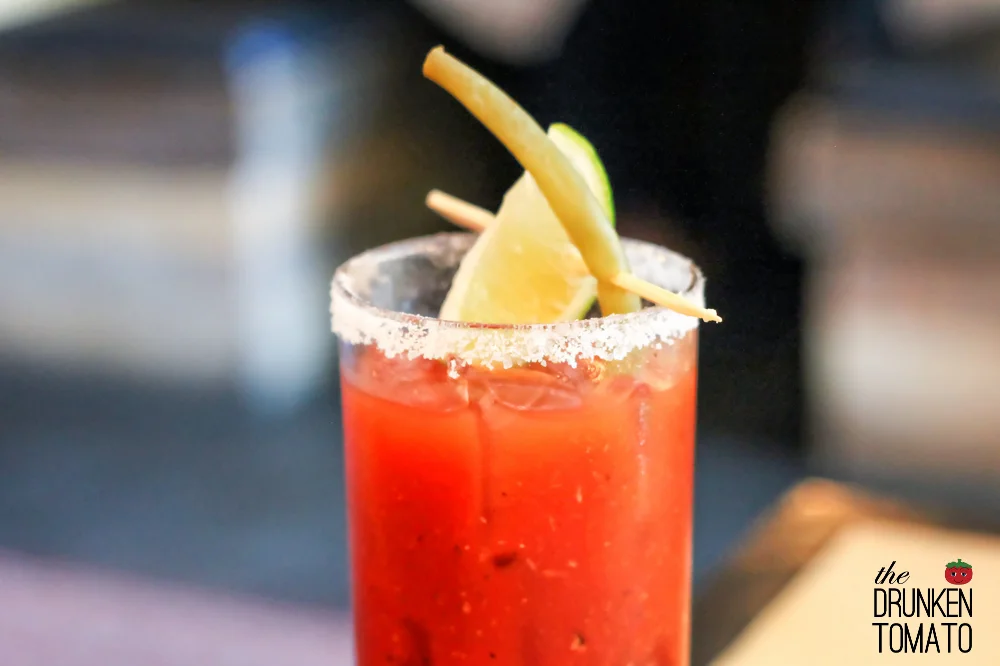 A Classic Bloody Mary at Frank's Oyster House - Seattle