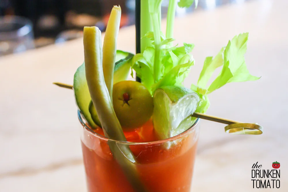 Spicy Bloody Marys at Laurel Hardware - Los Angeles