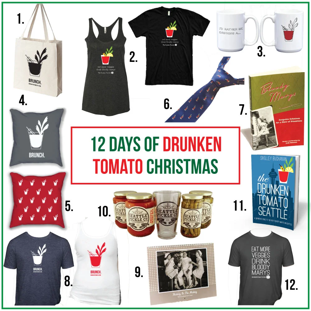12 Days of Drunken Tomato Christmas