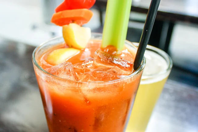 Fresh Bloody Marys at The Hungry Cat - Los Angeles