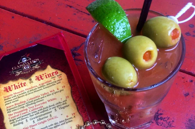A Fine Pirate Bloody Mary at Gaspar’s Grotto – Tampa