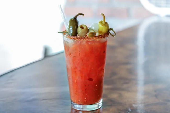 Bloody Mary Choices at The Leary Traveler - Seattle