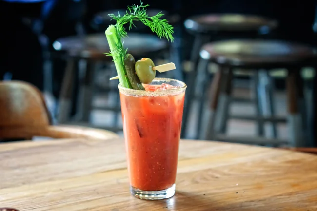 Super Fresh Classy Bloody Marys at Percy's & Co. - Seattle