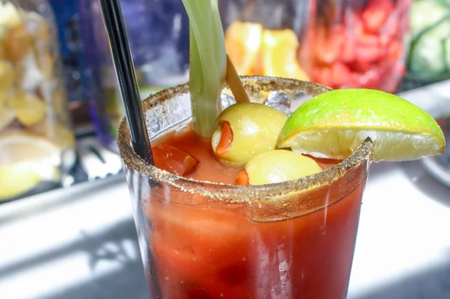 Sunny Day Bloody Marys at The Malibu Cafe