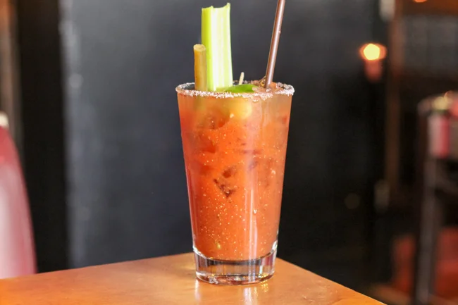 Cheap and Savory Bloody Marys at Bimbo's Cantina - Seattle