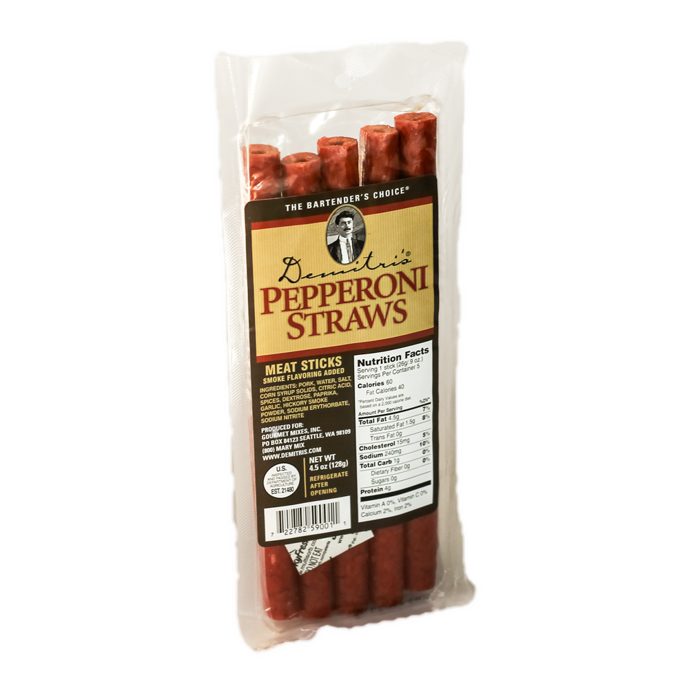 Demitri's Pepperoni Straws