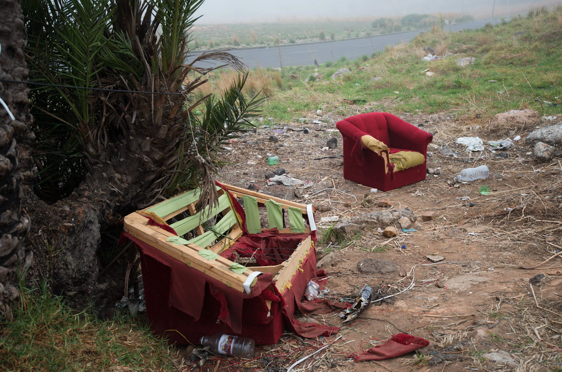 Salvaged lounge suite - February 2013