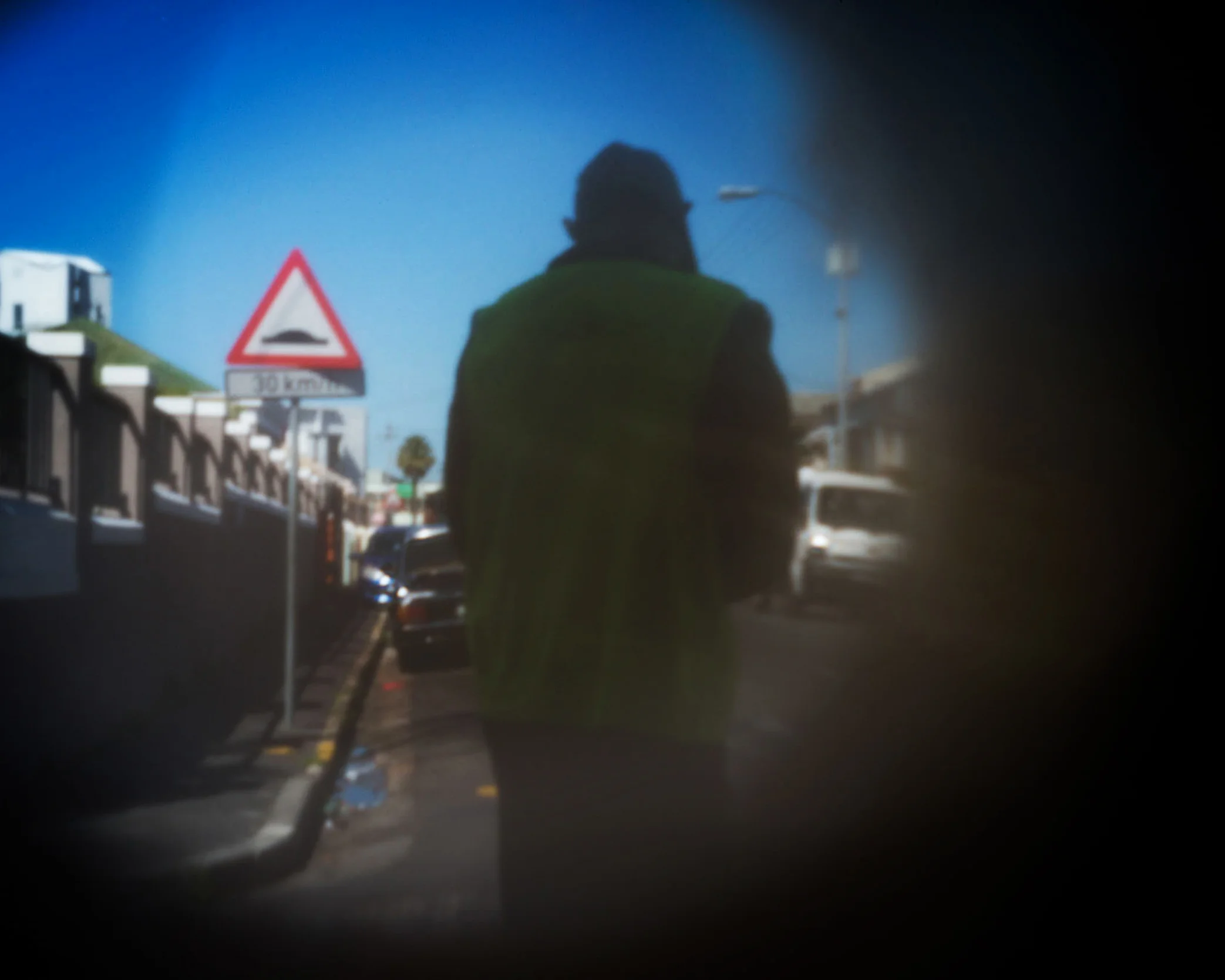"I've lived in the area for almost my whole life. This is the only work I can find... Looking after larnies cars on a Saturday morning..." - Woodstock car guard who wishes not to be identified.