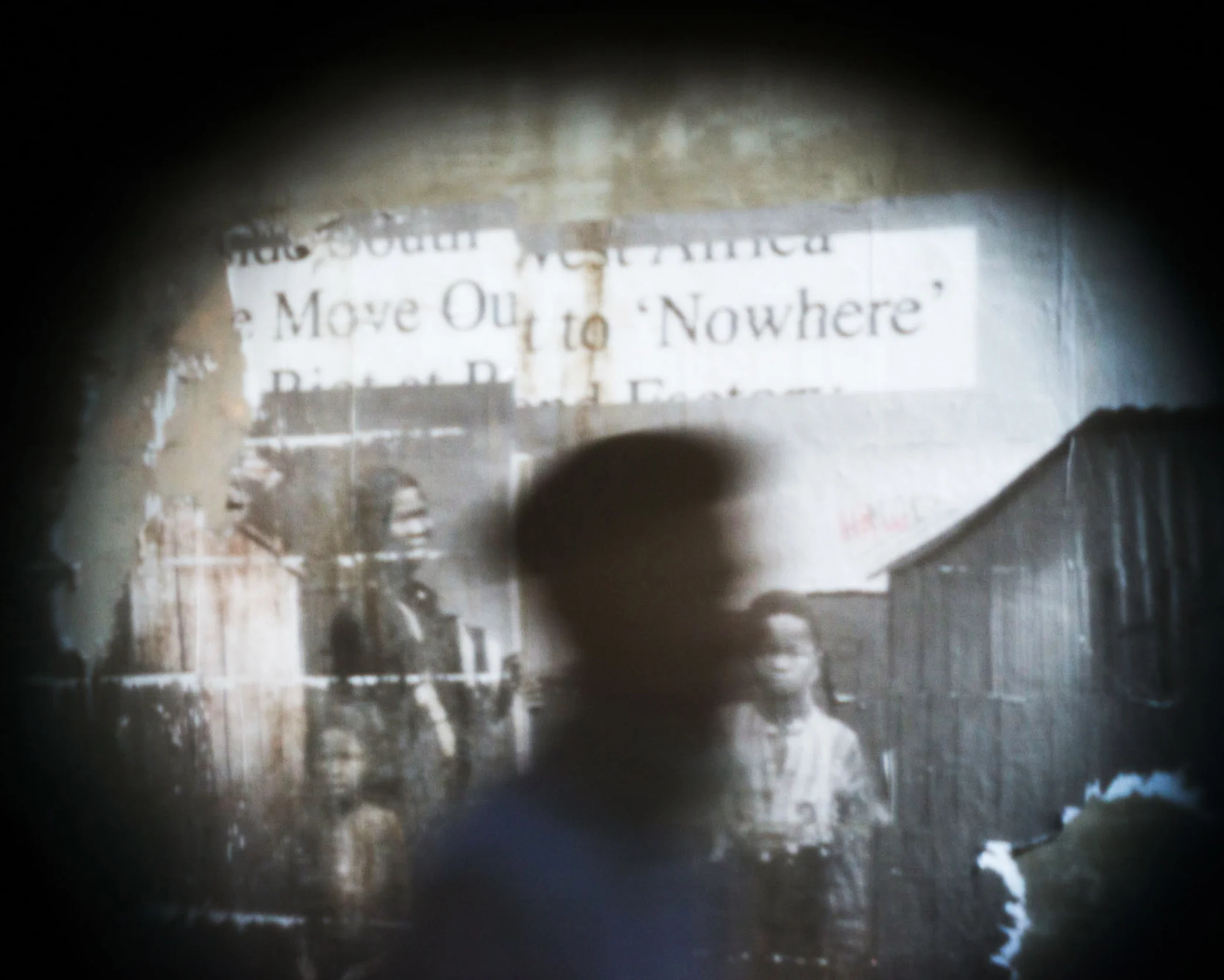 Riyaad Hendricks leaves his home on Rhodesia Street. He has lived in the area for his entire life.