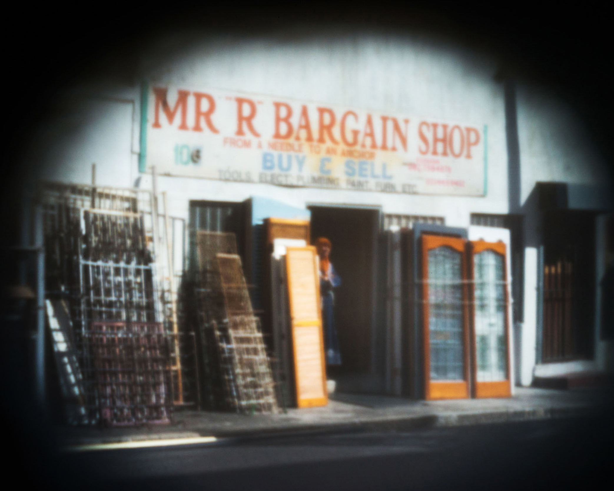"From a needle to an Anchor" - Mr "R" Bargain Shop, Victoria Street Woodstock