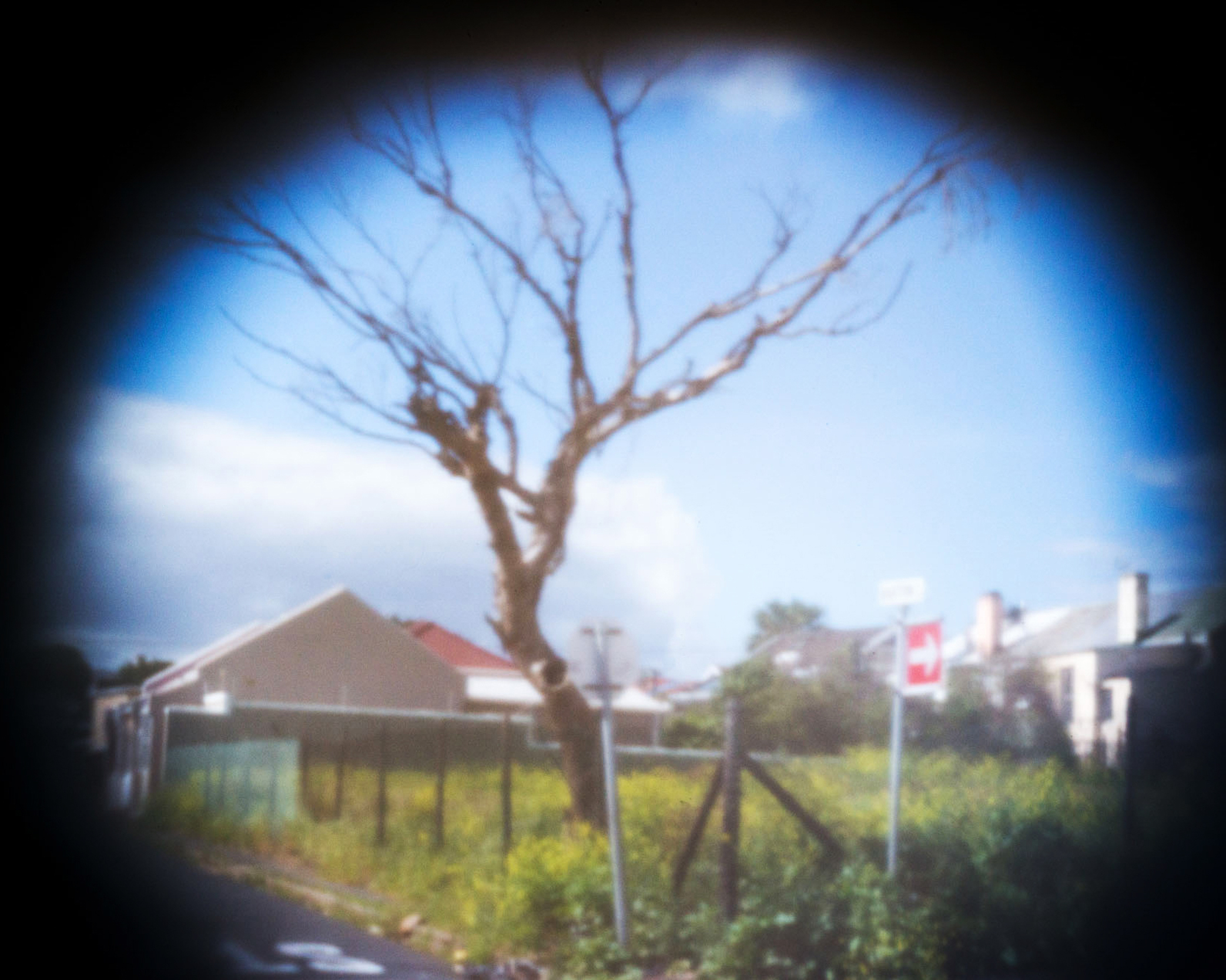 Empty plot of land on the corner of Victoria Walk and Barton Street.