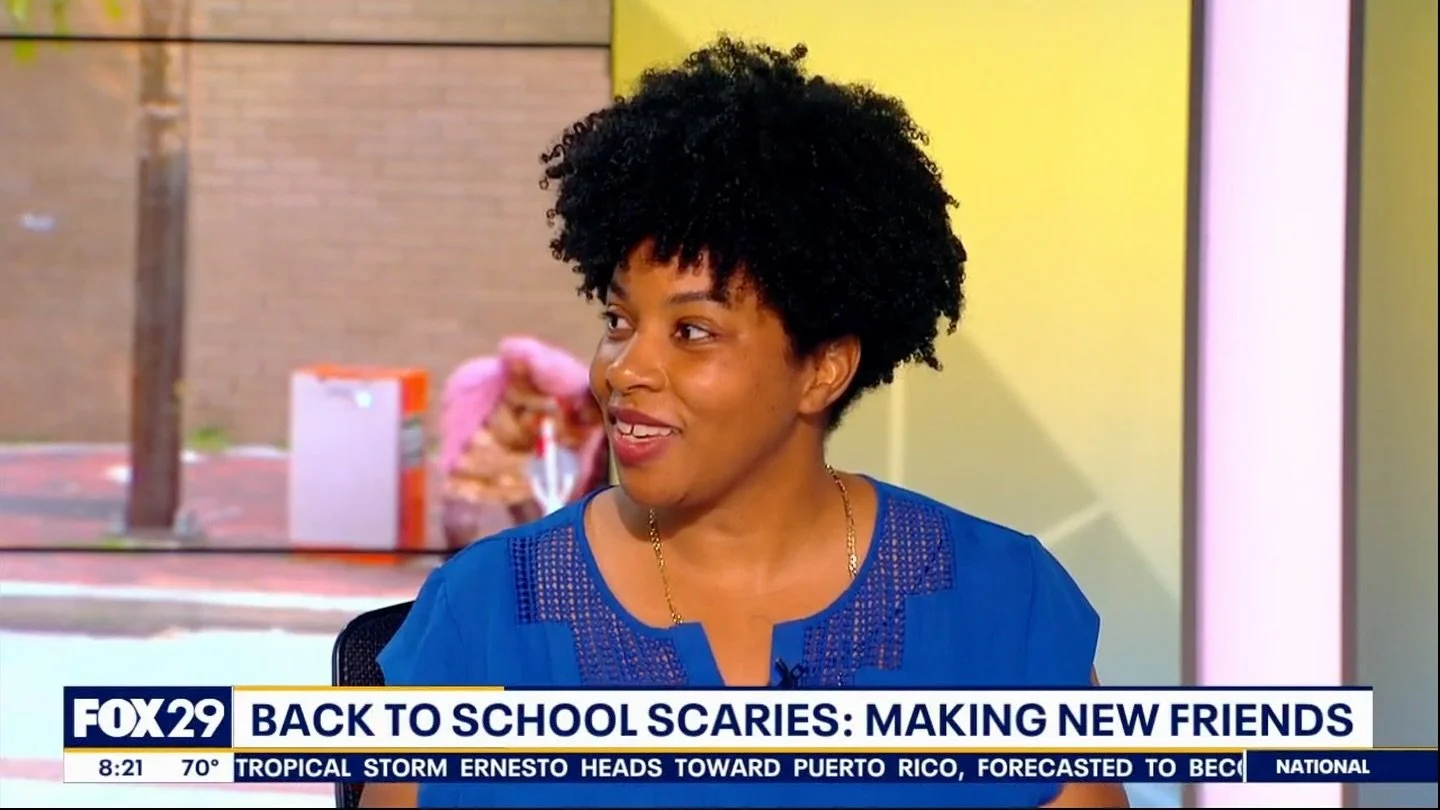 This last week our owner, Kim Wheeler Poitevien was featured on Philadelphia Fox29&rsquo;s morning show with Mike and Alex. On the show she talked about ways parents can help their children defeat the back to school scaries. #philadelphia #backtoscho