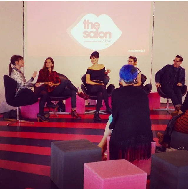 L-R: Sali Hughes, Dominique Holmes, Gizzi Erskine, Sarah Morgan, Dr. Matt Lodder