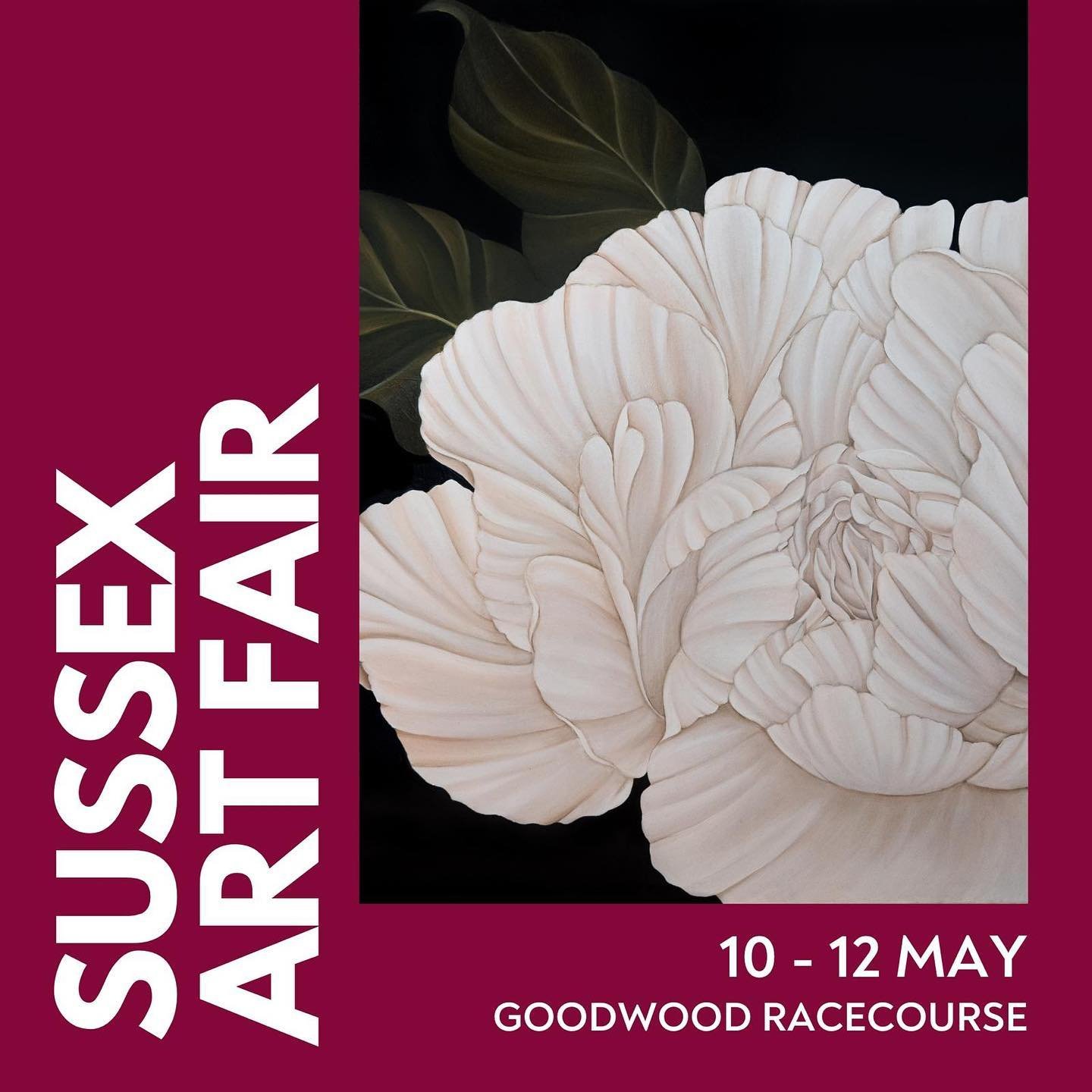Looking forward to bringing a collection of works to the @sussexartfair this weekend at Goodwood Racecourse, including my piece White Peony. 
Find me there from Friday-Sunday!

#art #artist #sussexartfair #westsussex #queerart #climatecrisis #florala