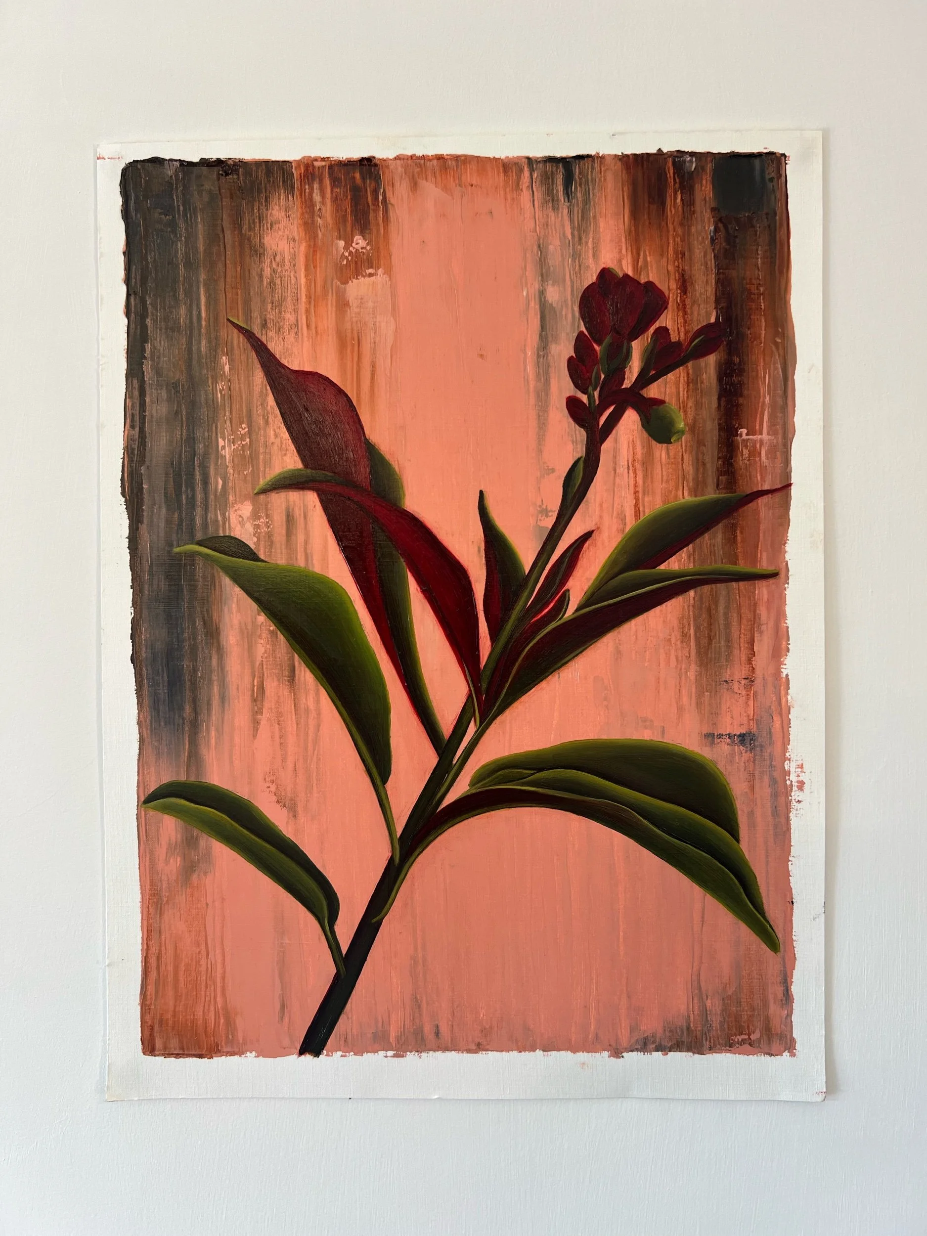 AFTER THE FRESCOES OF THE OLD CITY (II), JAIPUR SERIES, 2026