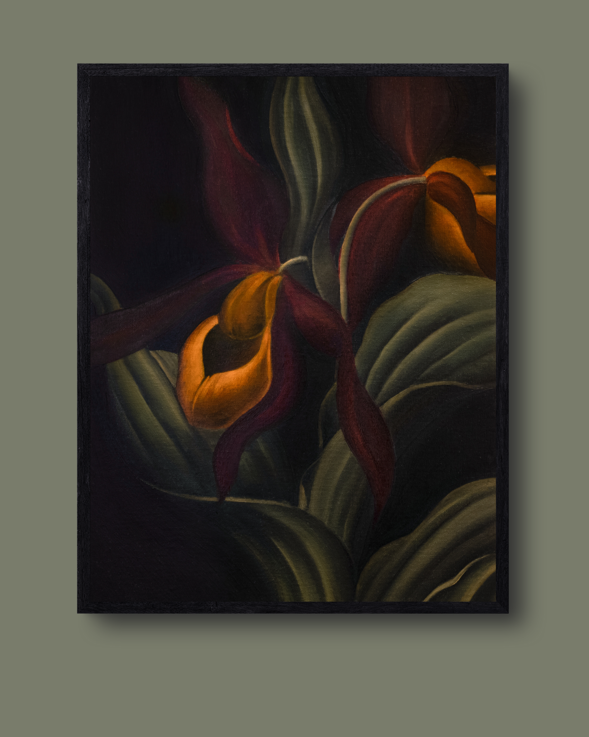 RED ORCHIDS, 2023