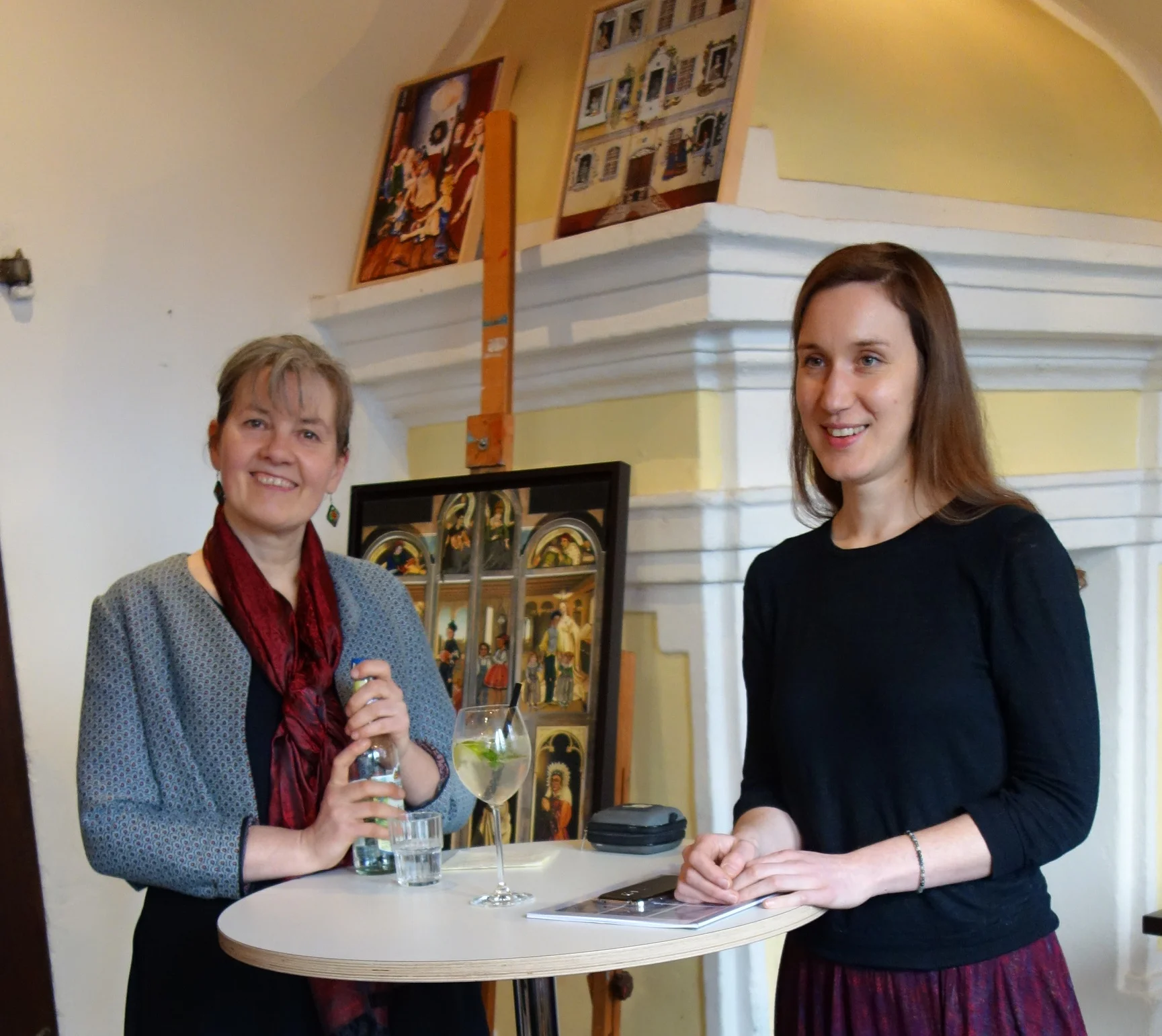 Ute Plank und Lena Miller, Foto Doris Kabutke