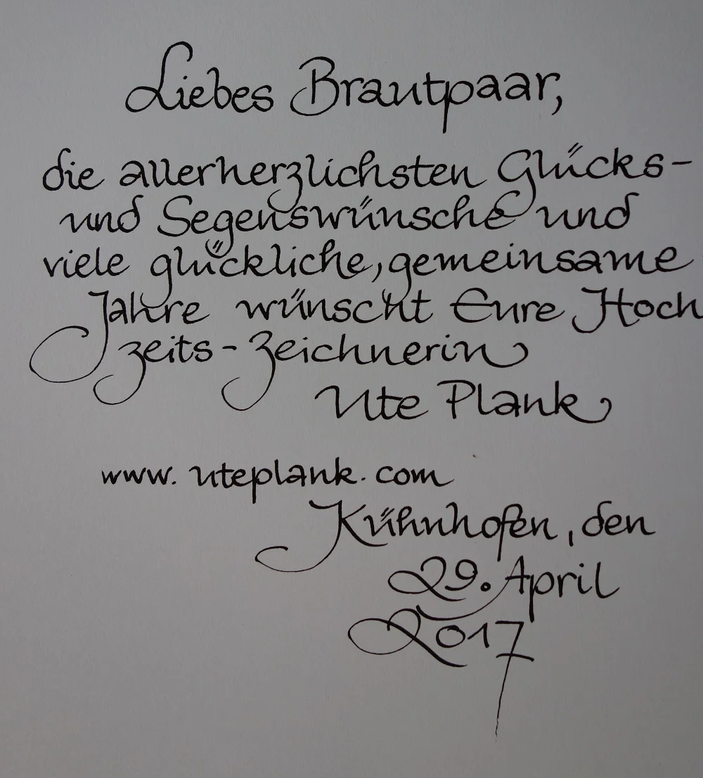 Nicht nur ein schöner, auch ein sehr rührender Auftrag, der mir unheimlich viel Freude gemacht hat!