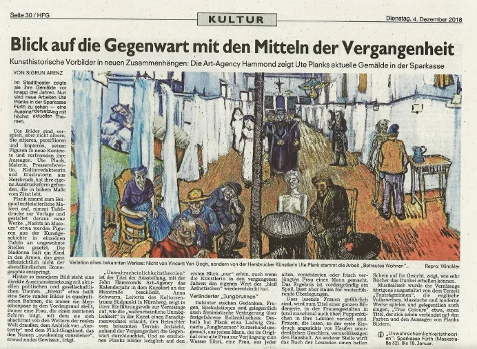 Bericht in den Fürther Nachrichten… und hier kommt der englische Text: