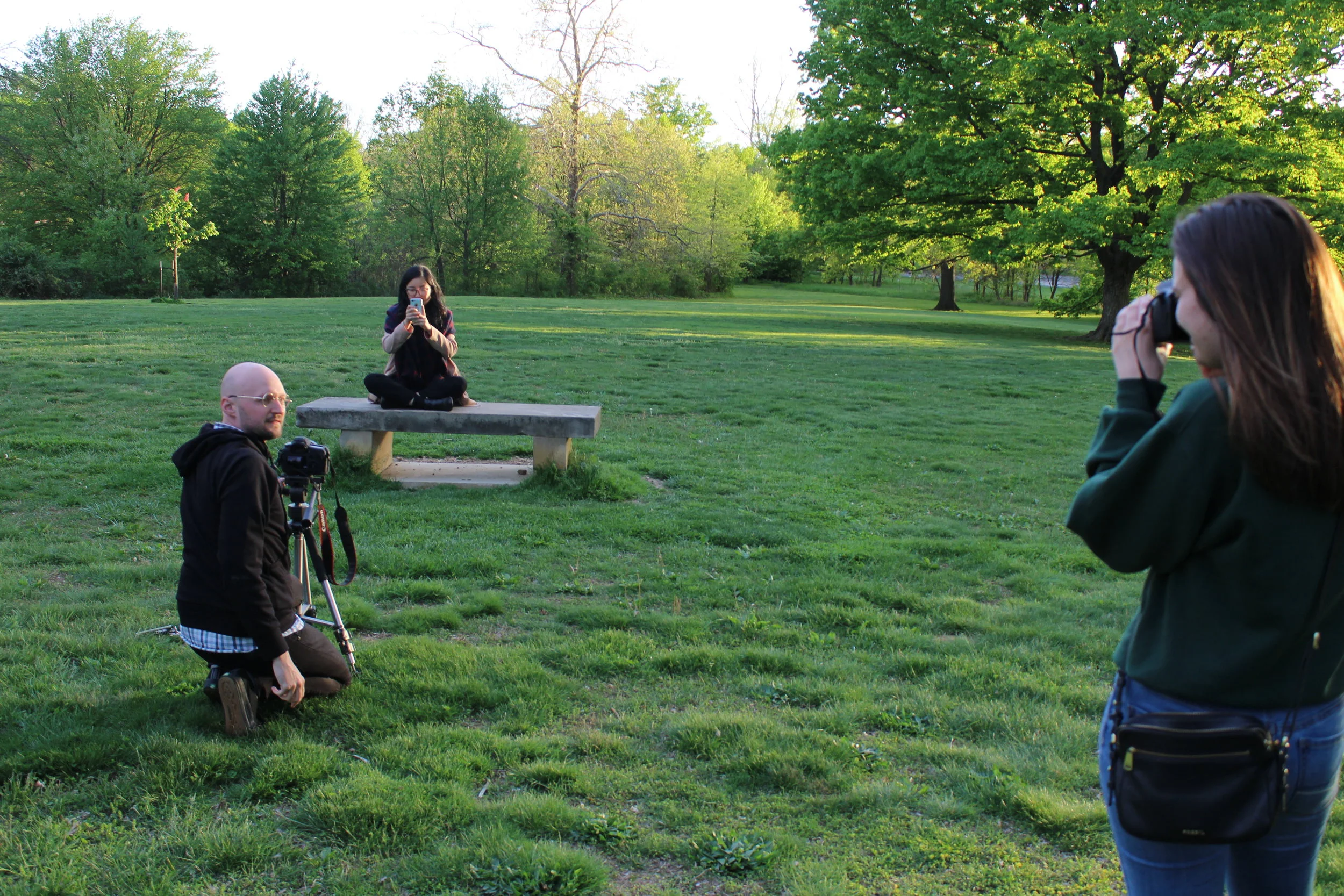 Process pictures: The team at work