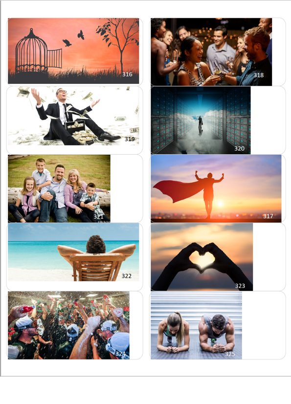Stickers - Photographic images used to trigger memories and emotions