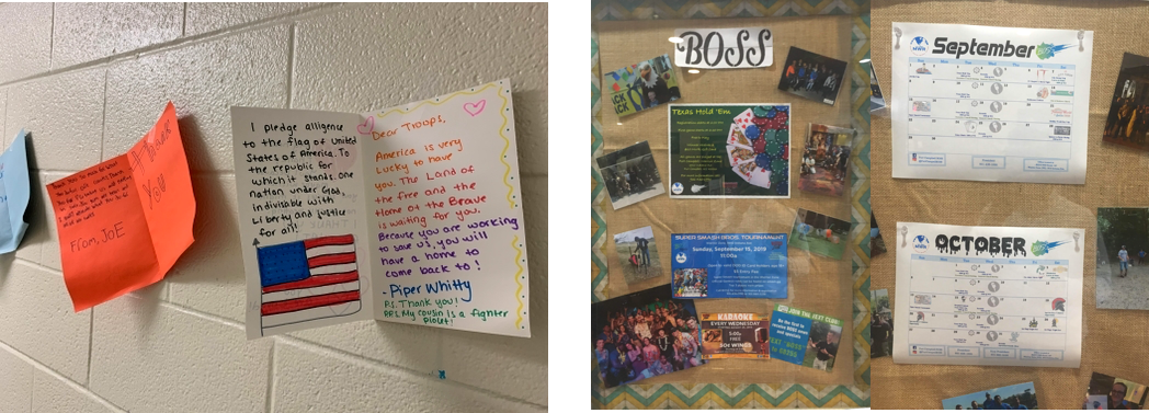 Ethnographic study - Few of the powerful images captured as we were visiting several facilities in an attempt to understand the life on base better