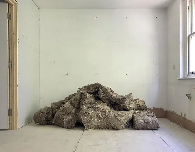 An old site visit proverb - &ldquo;Out with the old; in with new gorgeous thermoset high performance floor insulation&rdquo; 👌🏽😑👌🏽 #builttolast #fabricfirst #refurbishment #development #watchthisspace #architecture #sitevisit #hackney #london