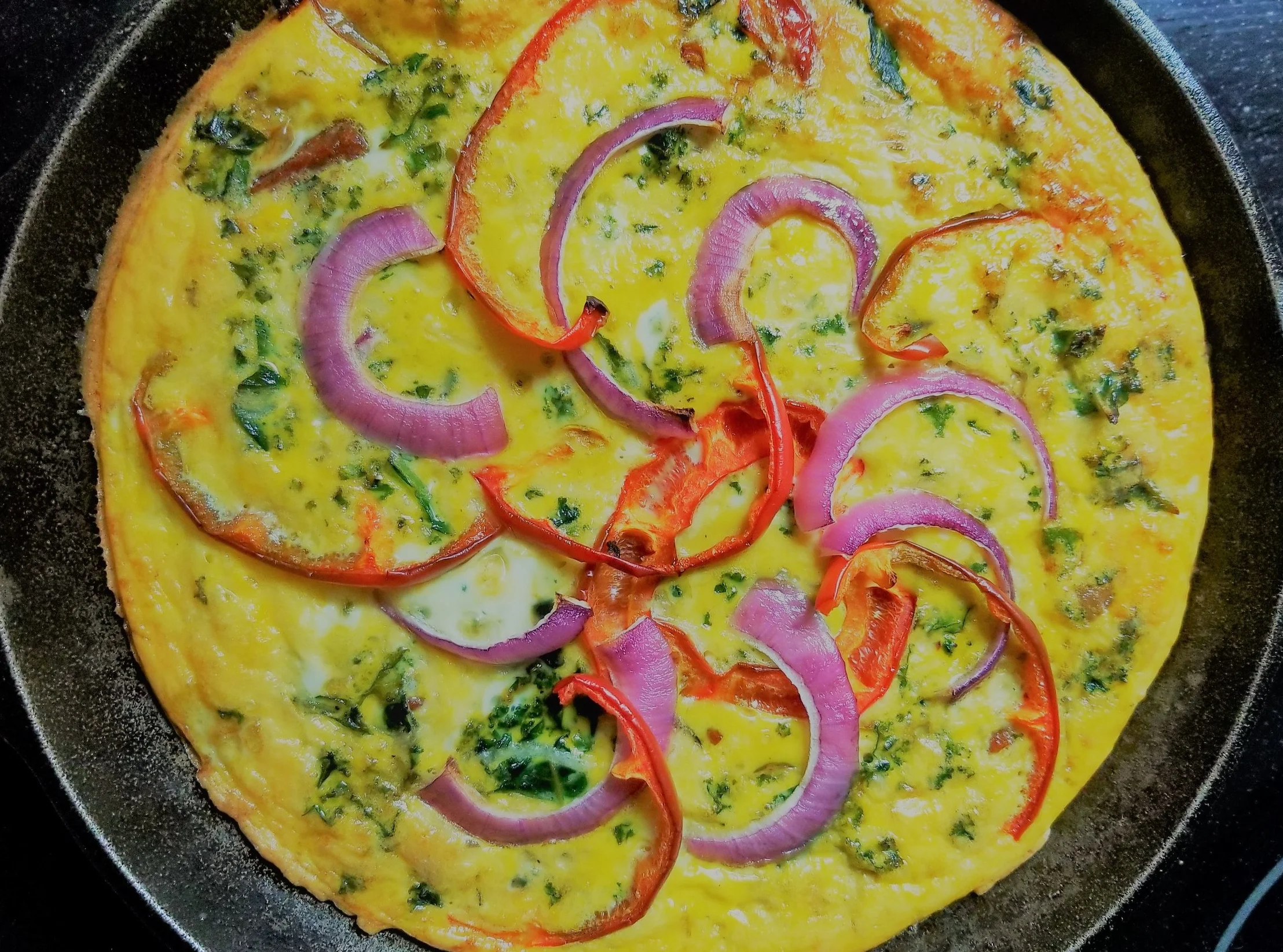 Add colorful veggies to make it pretty...and yummy!