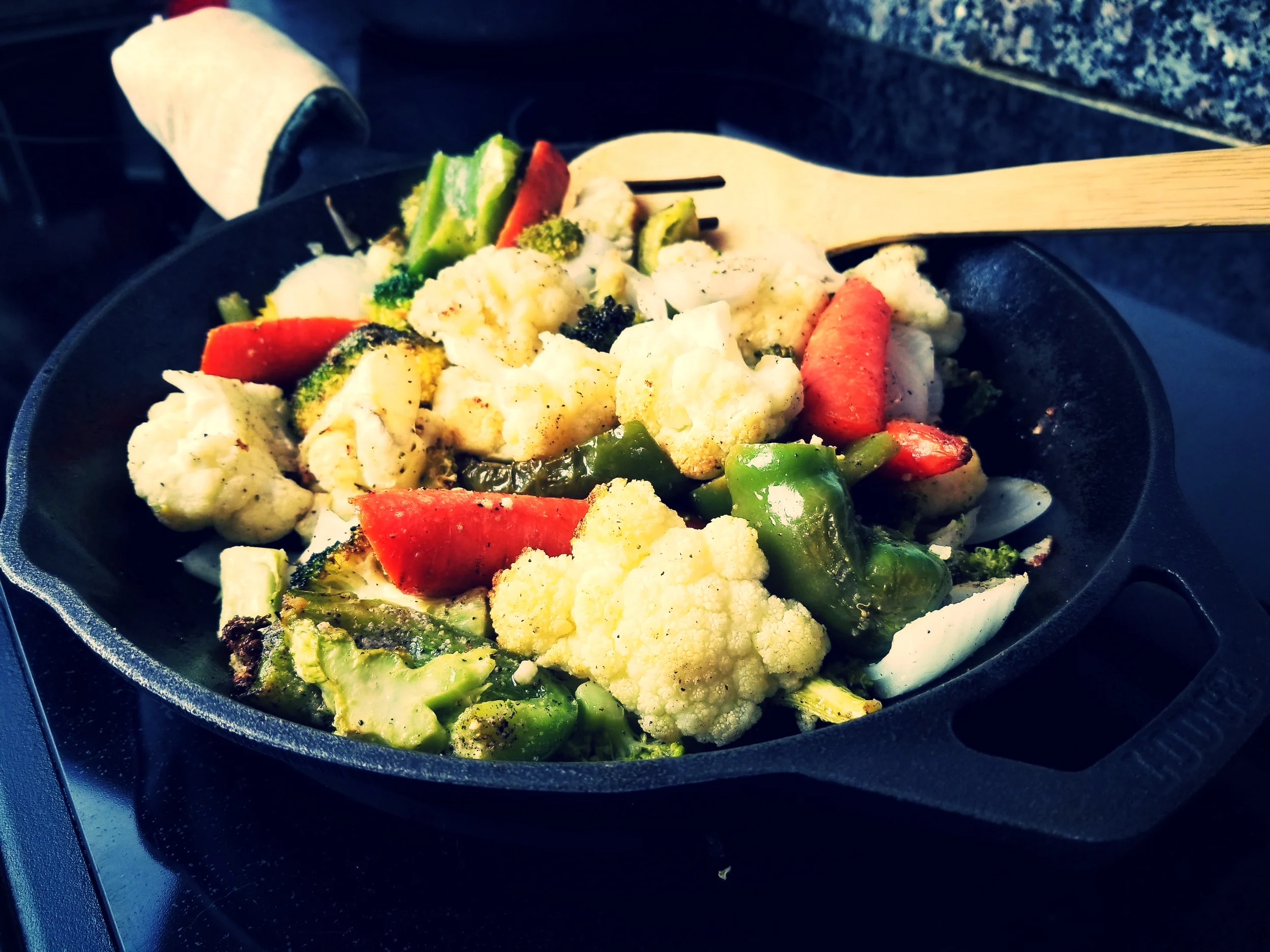 Cook with cast iron because it’s delicious!