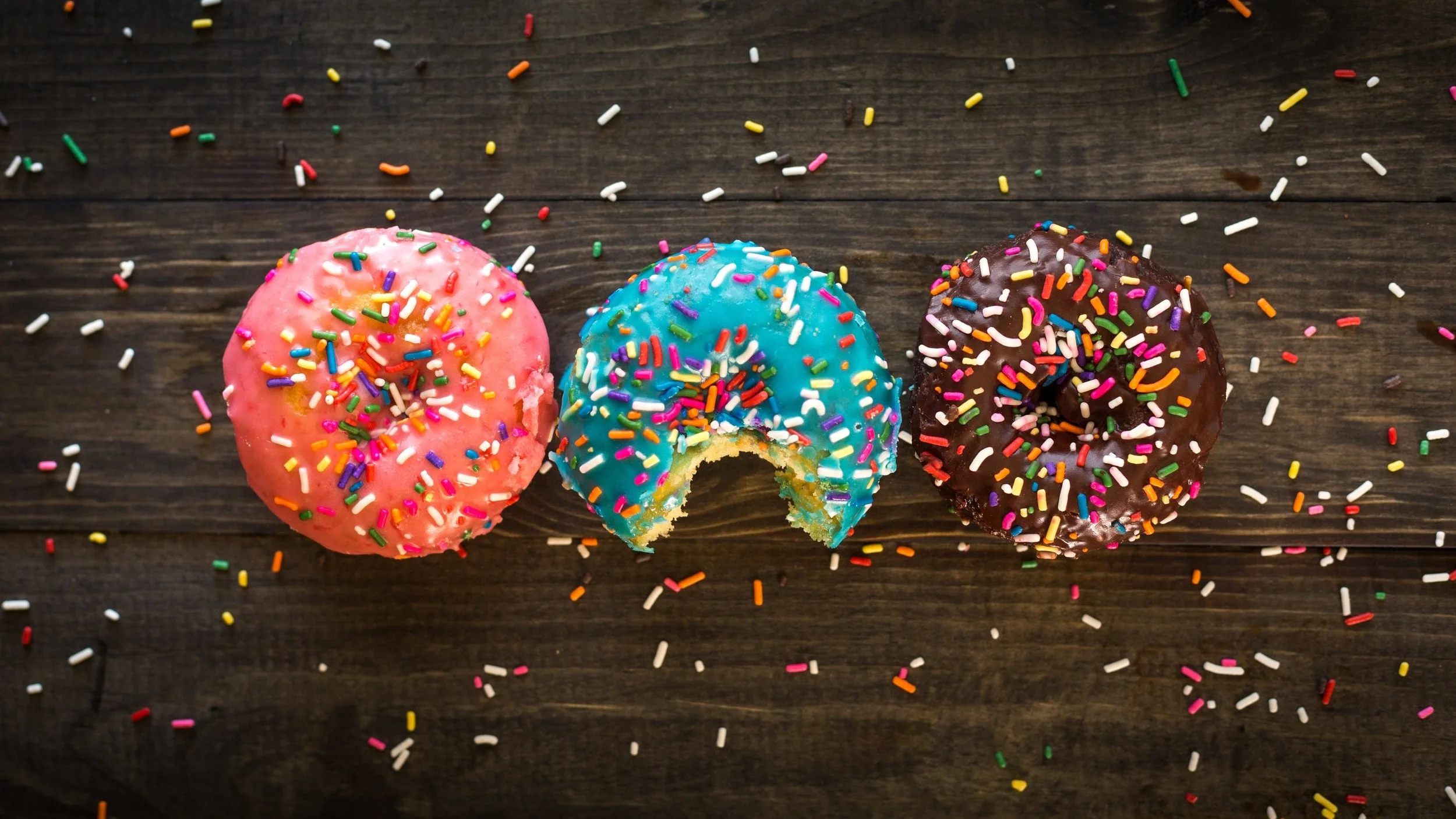 Overeating is a normal human behavior. If food is available, we are programmed to eat it. These donuts don’t stand a chance!