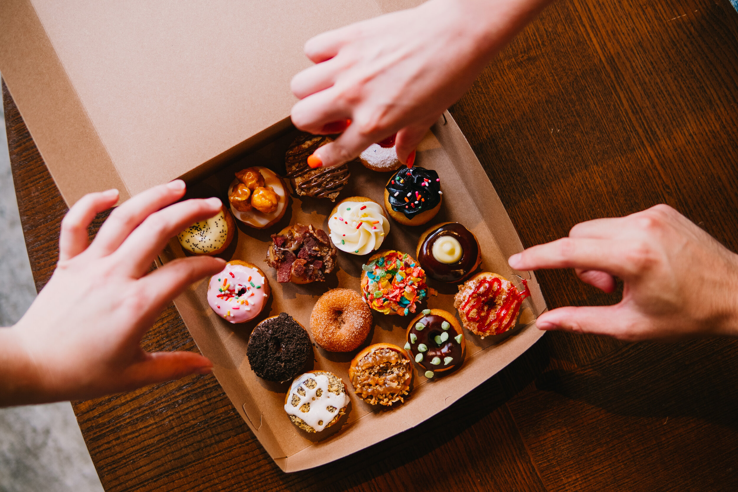 custom number donuts near me