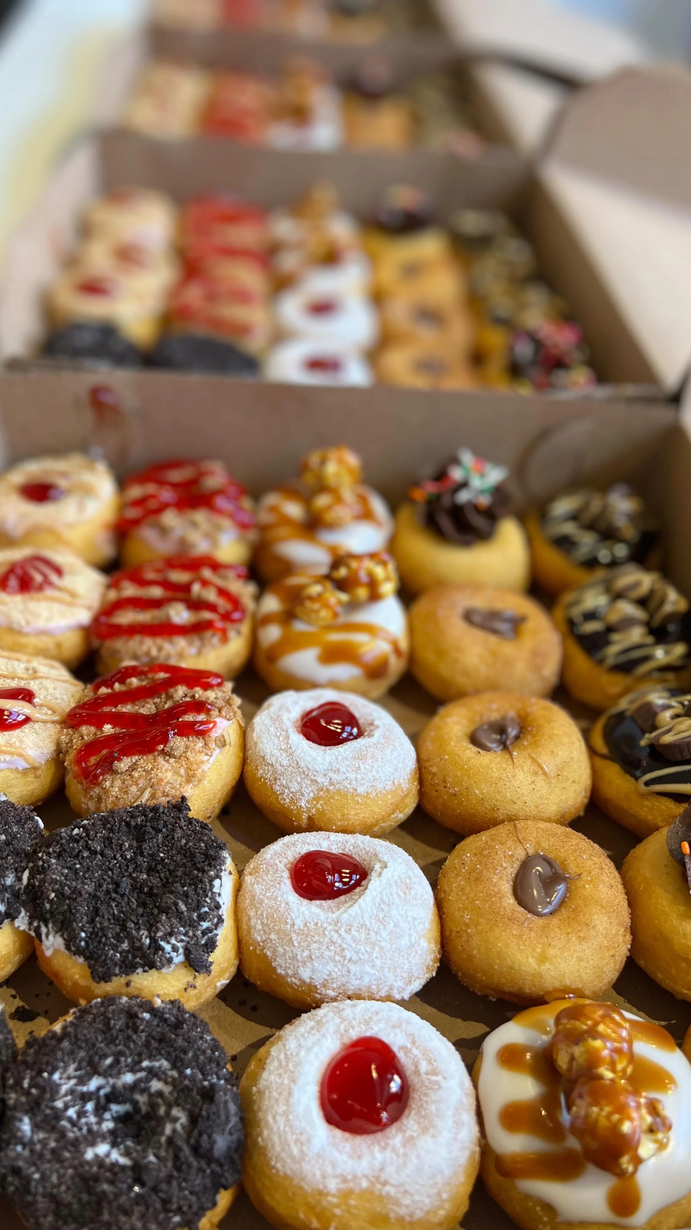 Mini Bar Donuts Made to Order Donuts