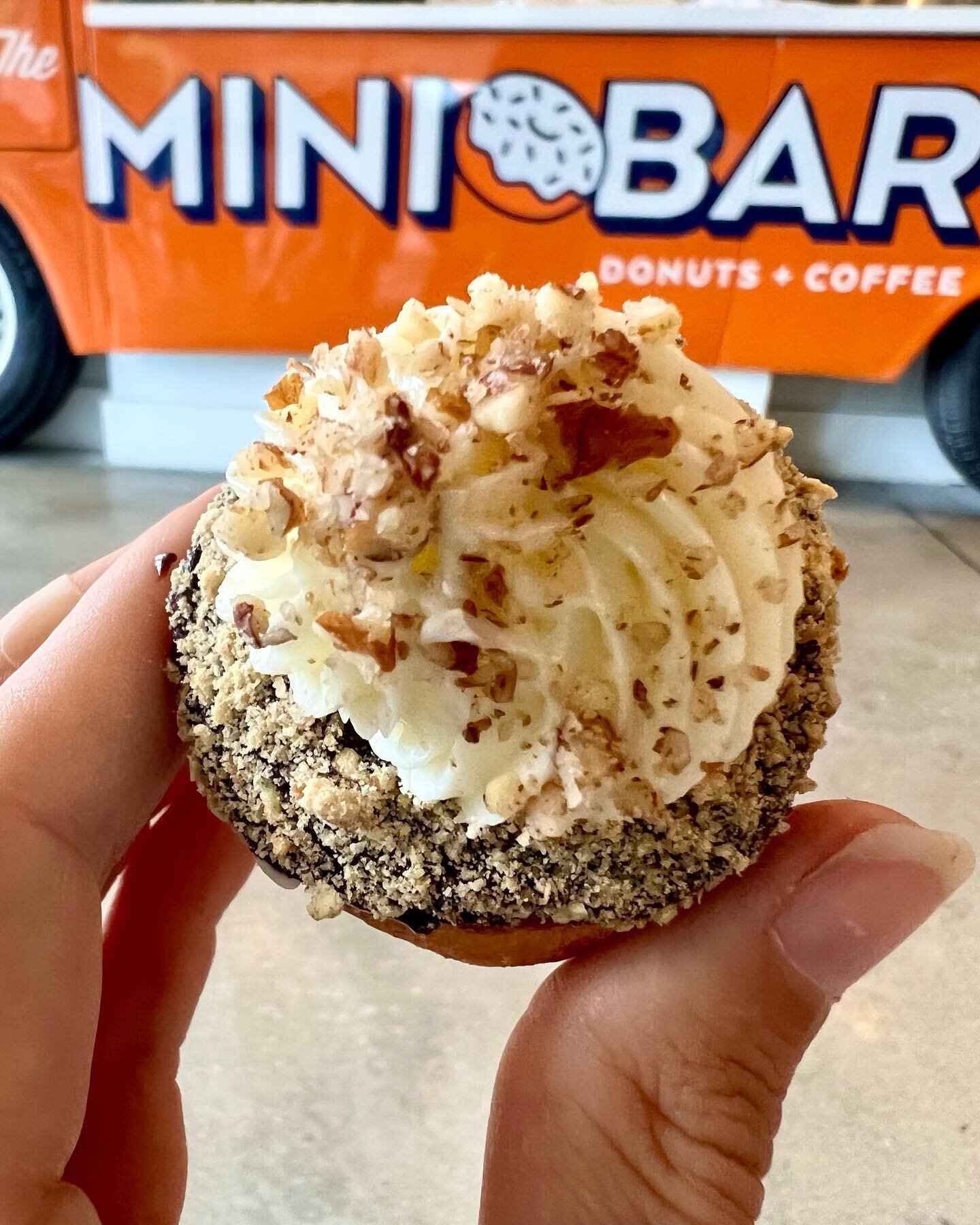 Happy 9🍩4 Day! 
Celebrate by shopping and supporting local today! 

This is Last Call on our Pecan Cheesecake Weekend Special. 
As a reminder, this special is in honor of our friend, Rachel&rsquo;s husband, Ben. All proceeds from this donut will ben