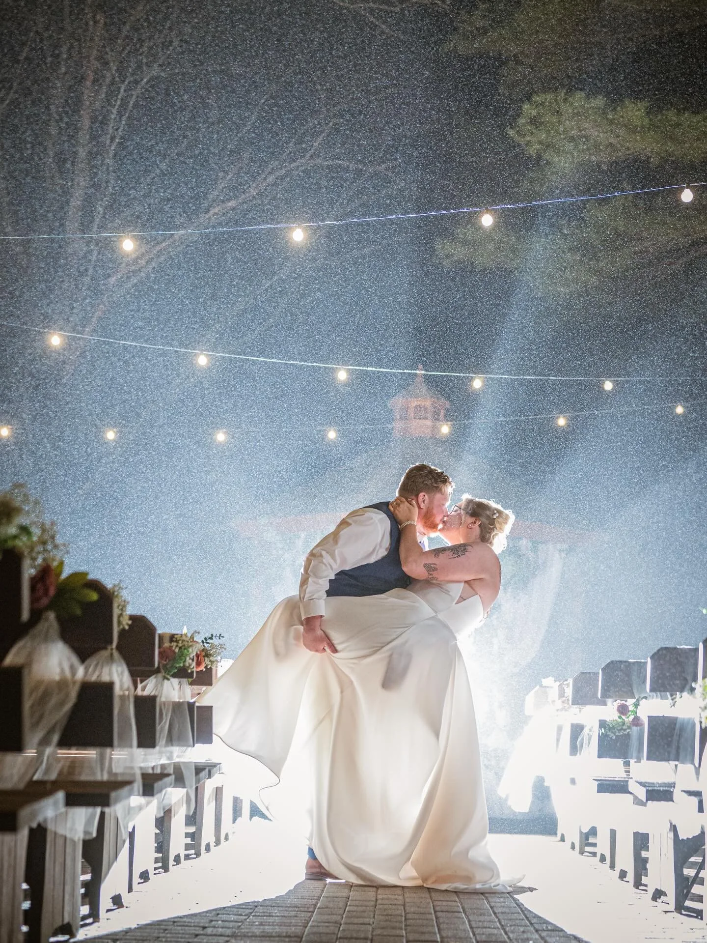 I swear every time I&rsquo;m at the Pavilion, the rain knows I&rsquo;m coming I get rainy nights 90% of the time I&rsquo;m there which is absolutely perfect. Taylor &amp; Jake had perfect weather all day then I saw on the radar chance of rain at nigh