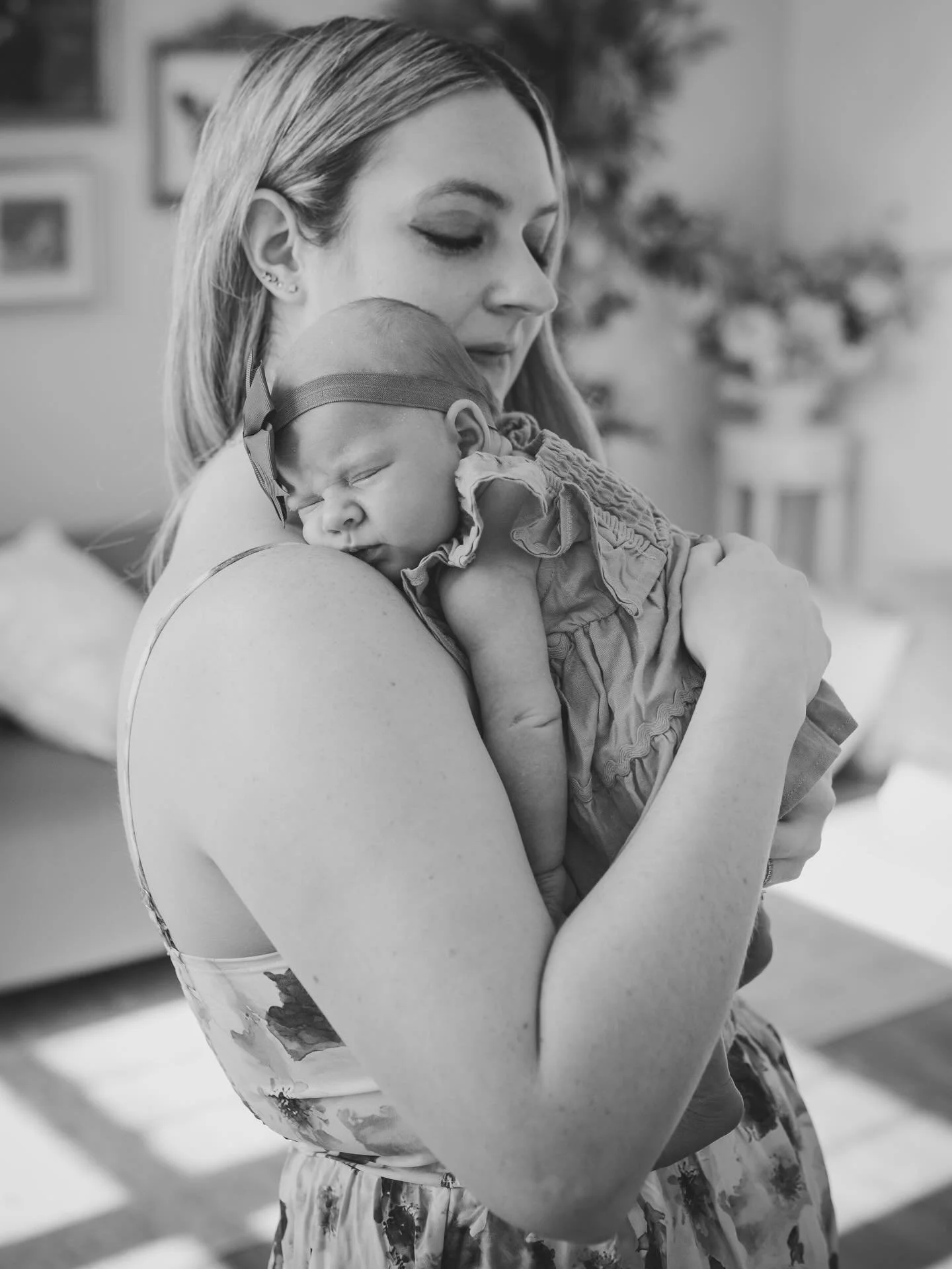 I did Alyssa &amp; Dans Engagement shoot &amp; she contacted me that she wanted to do newborn pictures because she had a baby girl!! I was so excited for these two &amp; to see them again and now with a new addition to their family. Carter is perfect